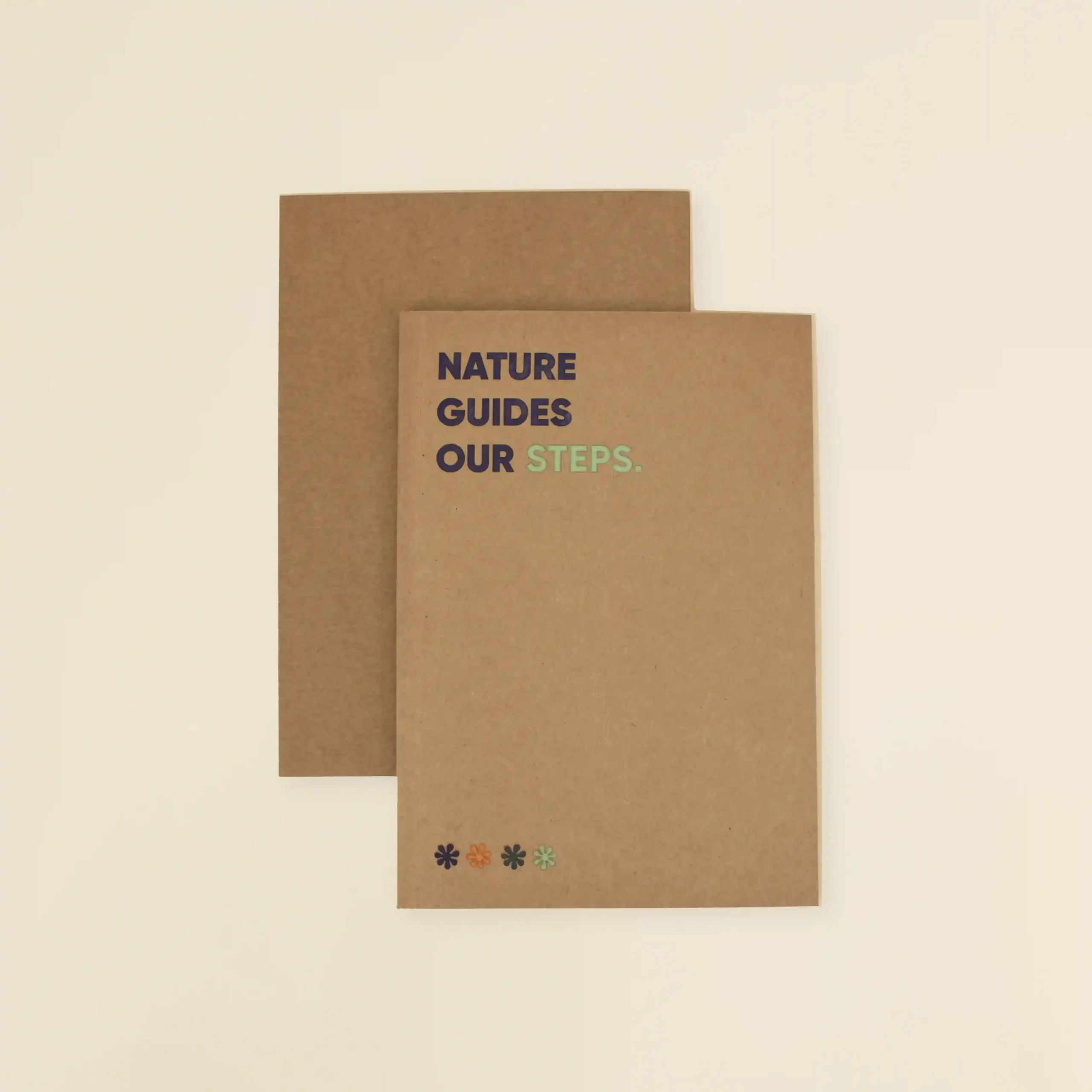 KLAAS: Cuaderno ecológico engomado con portada kraft