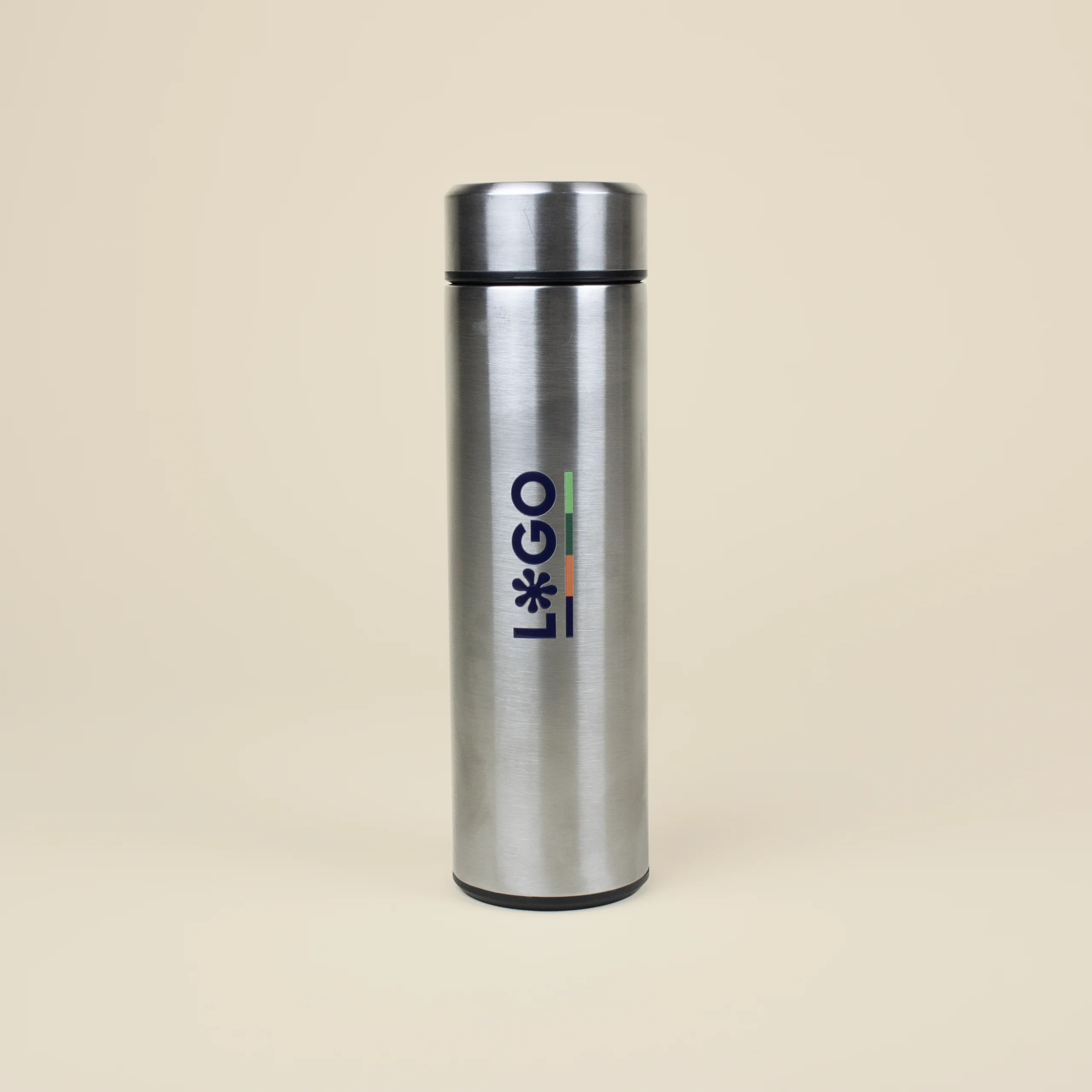 PISA: Stainless steel insulated bottle, 500ml. Full color printing