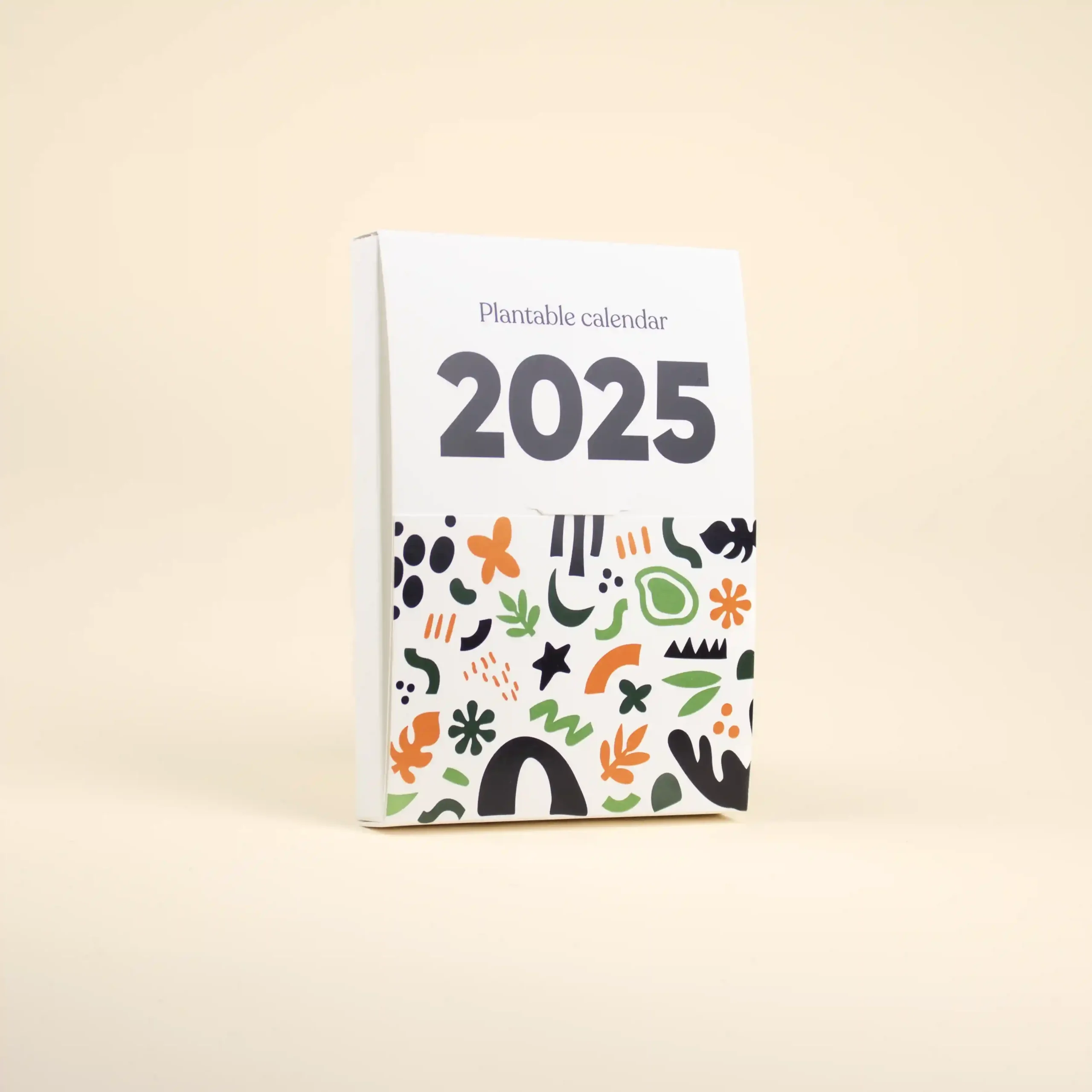 BOXE: Calendario en estuche con papel plantable