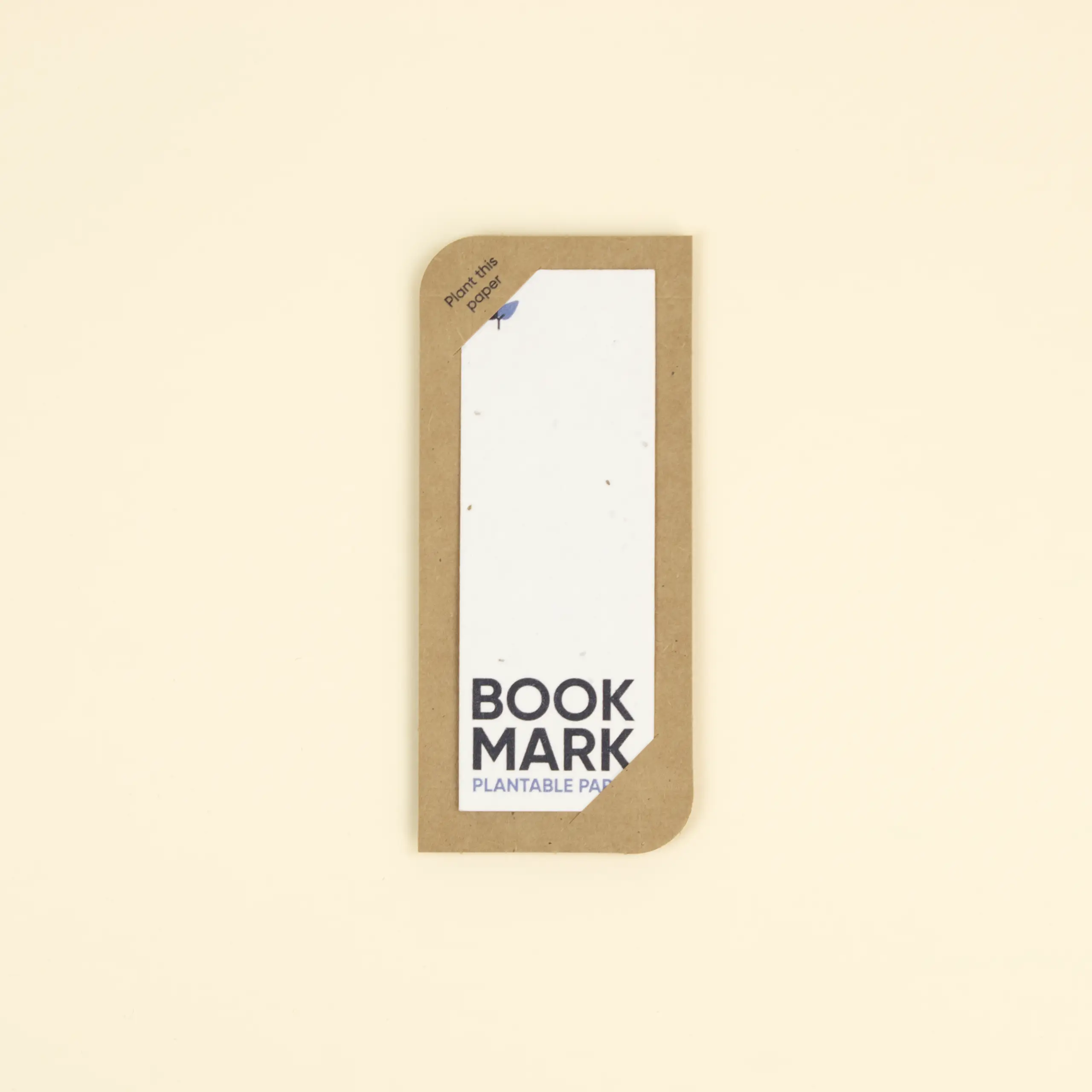 [001101] Kraft bookmark holder. 7,3×16,5 cm.